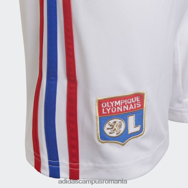 adidas campus romania pantaloni scurți de acasă alb Olympique Lyonnais 22/23 copii alb J266N218791