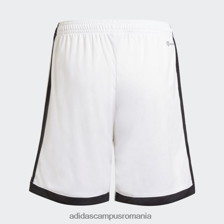 adidas campus romania pantaloni scurți de acasă juventus 22/23 alb copii alb negru J266N218673