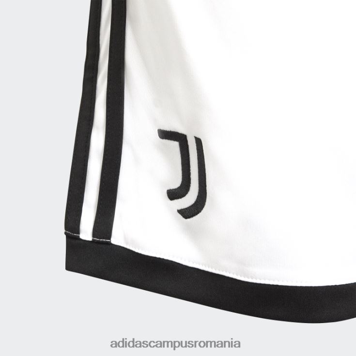 adidas campus romania pantaloni scurți de acasă juventus 22/23 alb copii alb negru J266N218673