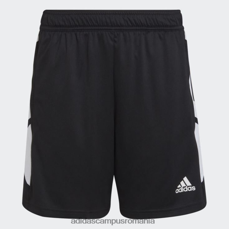 adidas campus romania pantaloni scurți de antrenament condivo 22 negru adidas copii alb negru J266N218522