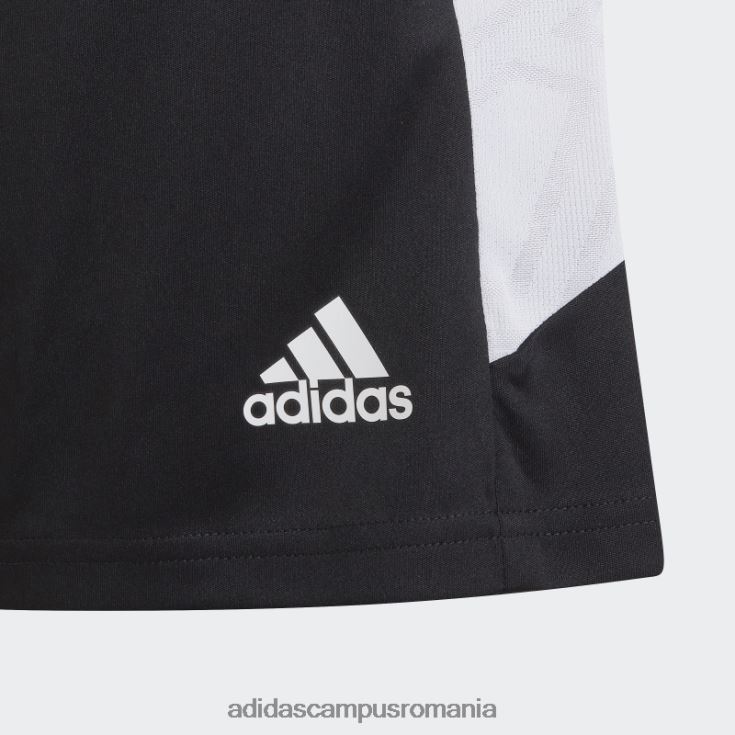 adidas campus romania pantaloni scurți de antrenament condivo 22 negru adidas copii alb negru J266N218522