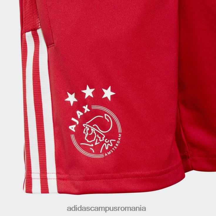 adidas campus romania pantaloni scurți de antrenament roșu ajax amsterdam tiro copii roșu J266N218731