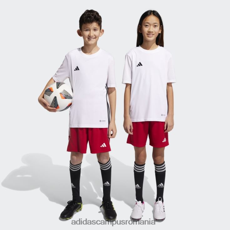 adidas campus romania pantaloni scurți de liga rosu tiro 23 copii rosu alb J266N218478