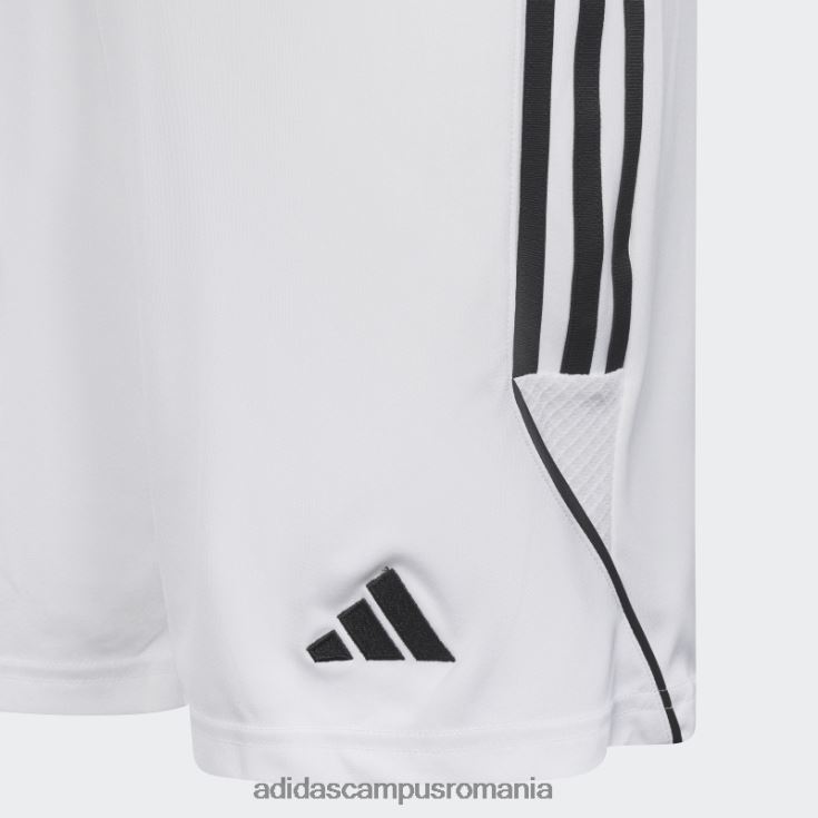 adidas campus romania pantaloni scurți de liga tiro 23 alb copii alb negru J266N218410