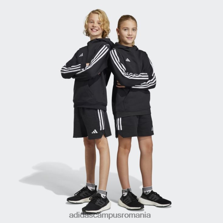adidas campus romania pantaloni scurți de transpirație negru Tiro 23 League copii negru J266N218449