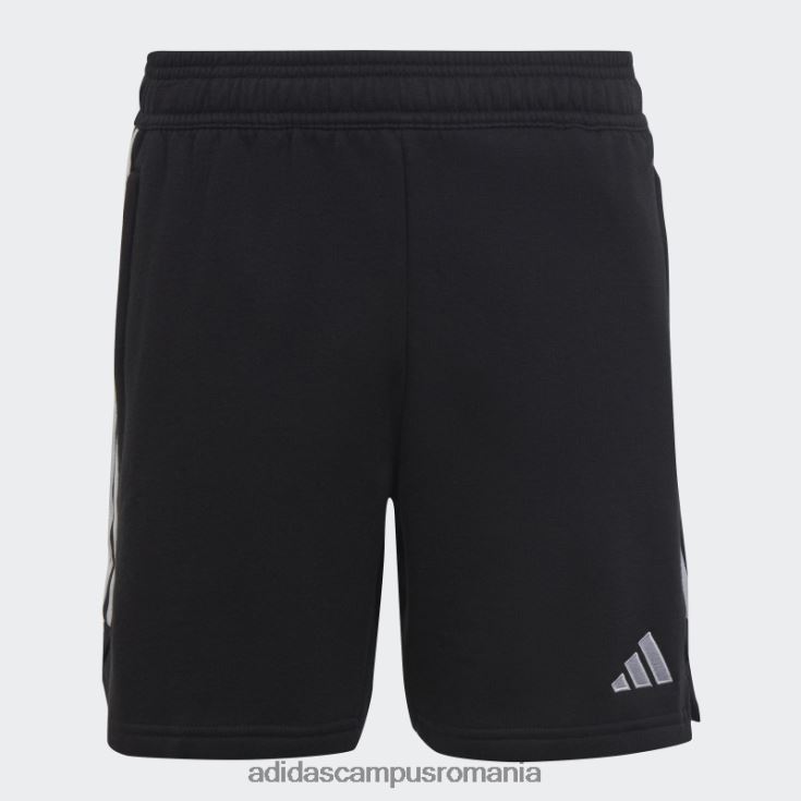 adidas campus romania pantaloni scurți de transpirație negru Tiro 23 League copii negru J266N218449
