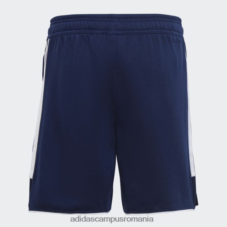 adidas campus romania pantaloni scurți de transpirație tiro 23, albastru bleumarin copii albastru marin J266N211764