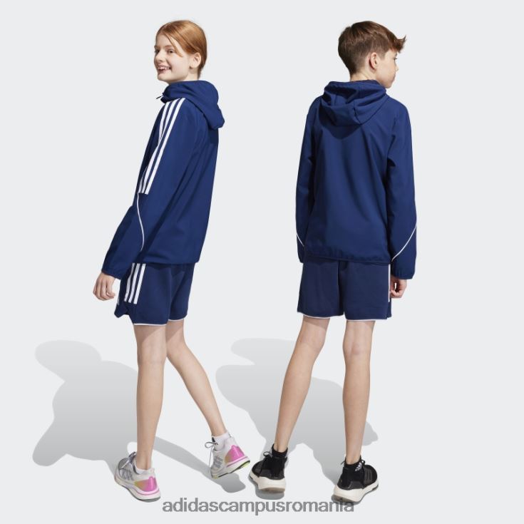 adidas campus romania pantaloni scurți de transpirație tiro 23 league bleumarin copii albastru marin J266N218548