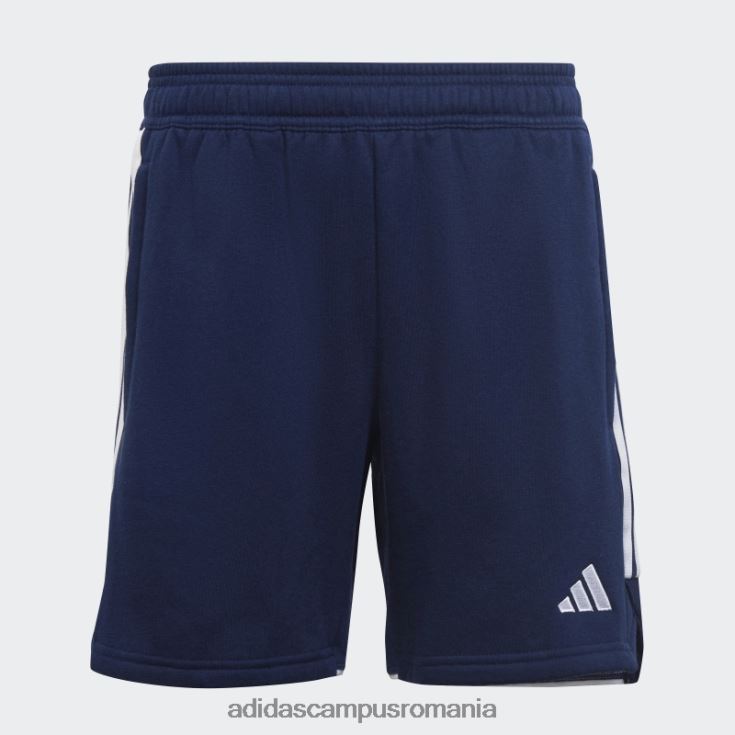 adidas campus romania pantaloni scurți de transpirație tiro 23 league bleumarin copii albastru marin J266N218548