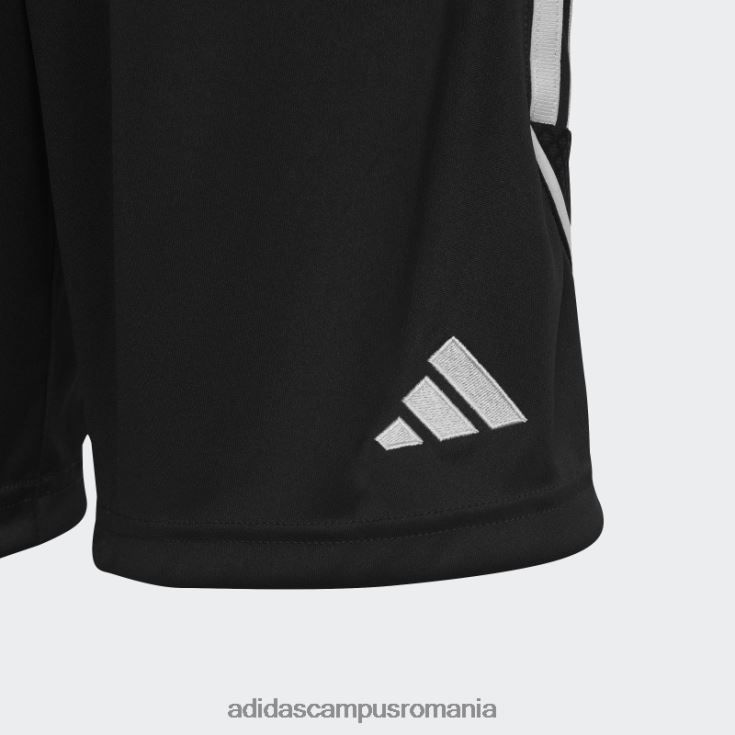 adidas campus romania pantaloni scurți din liga tiro 23 negru elegant copii alb negru J266N211581