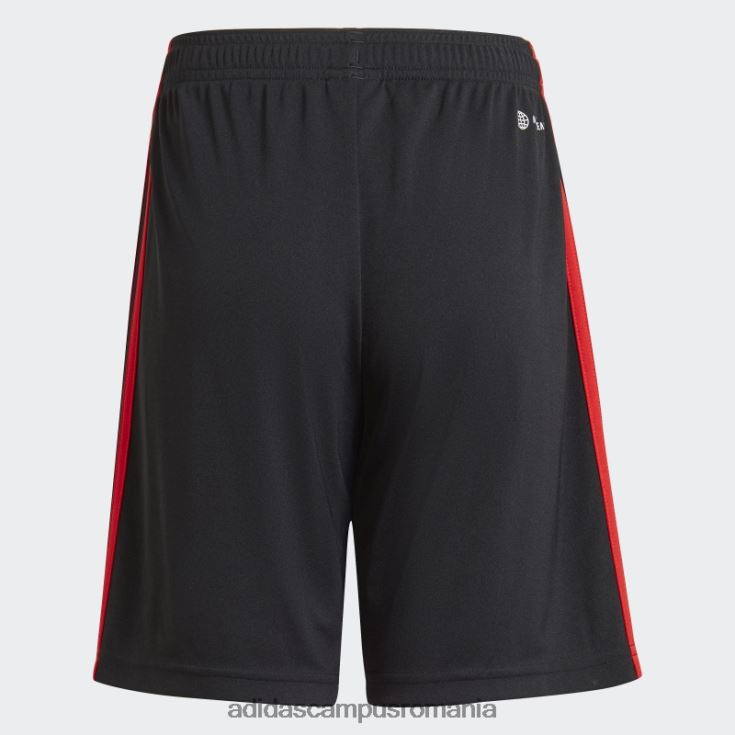 adidas campus romania pantaloni scurți fc bayern 22/23 al treilea negru copii negru J266N218584