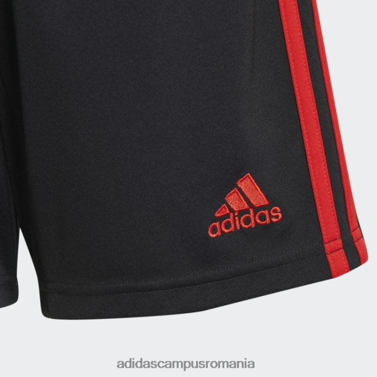 adidas campus romania pantaloni scurți fc bayern 22/23 al treilea negru copii negru J266N218584