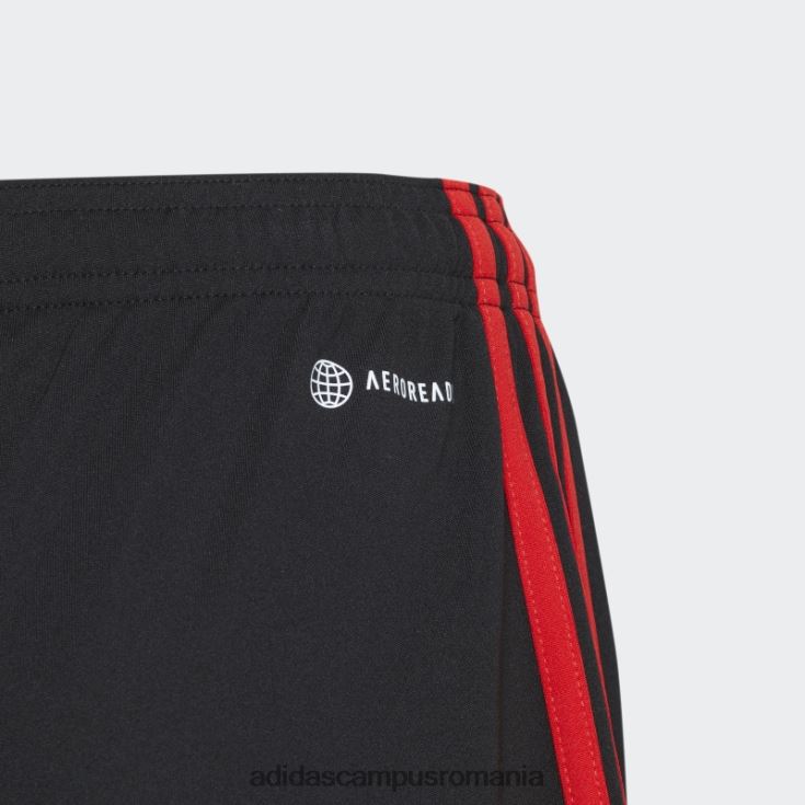 adidas campus romania pantaloni scurți fc bayern 22/23 al treilea negru copii negru J266N218584