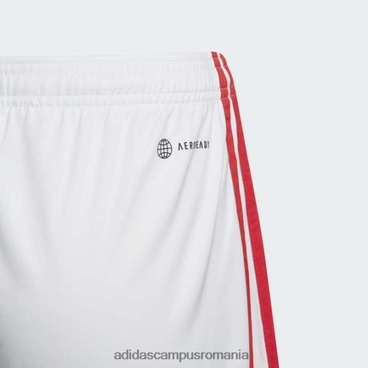 adidas campus romania pantaloni scurți home benfica 22/23 alb copii alb J266N219060