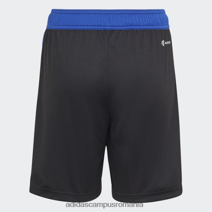 adidas campus romania pantaloni scurți negri tiro essentials adidas copii negru/albastru regal J266N218813