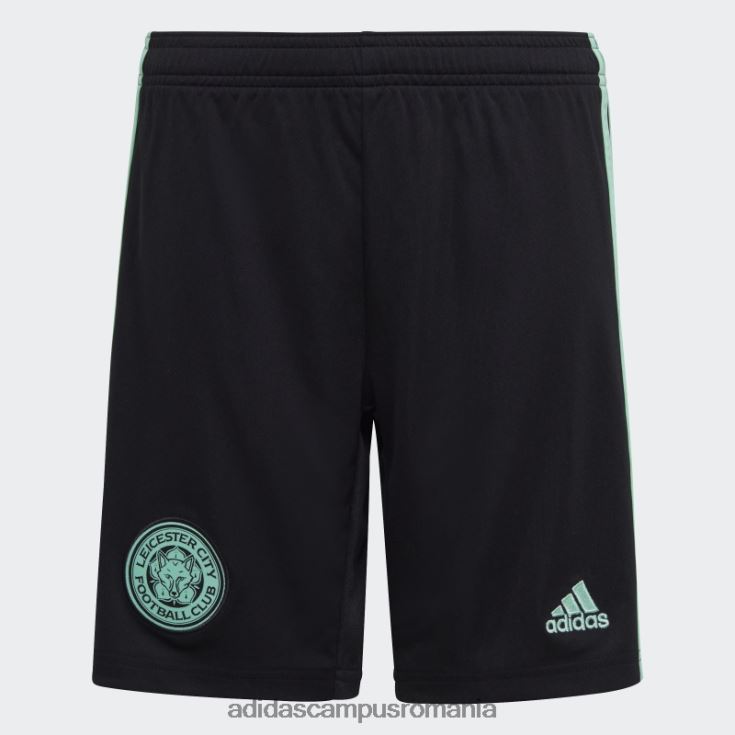 adidas campus romania pantaloni scurți negru leicester city fc 22/23 deplasare adidas copii negru J266N218771