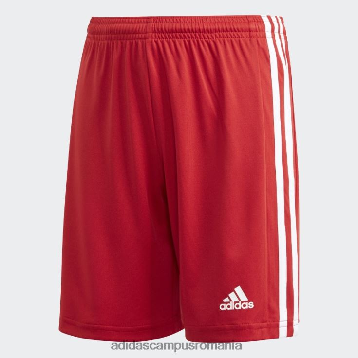 adidas campus romania pantaloni scurți roșii squadra 21 copii rosu alb J266N211855