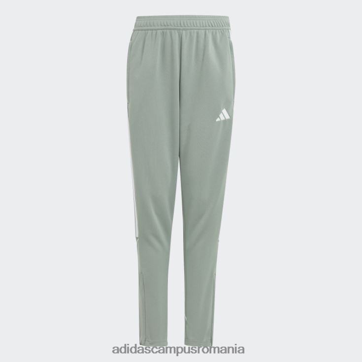 adidas campus romania pantaloni tiro verde argintiu copii verde argintiu/alb J266N211774