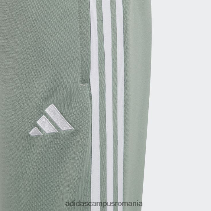 adidas campus romania pantaloni tiro verde argintiu copii verde argintiu/alb J266N211774
