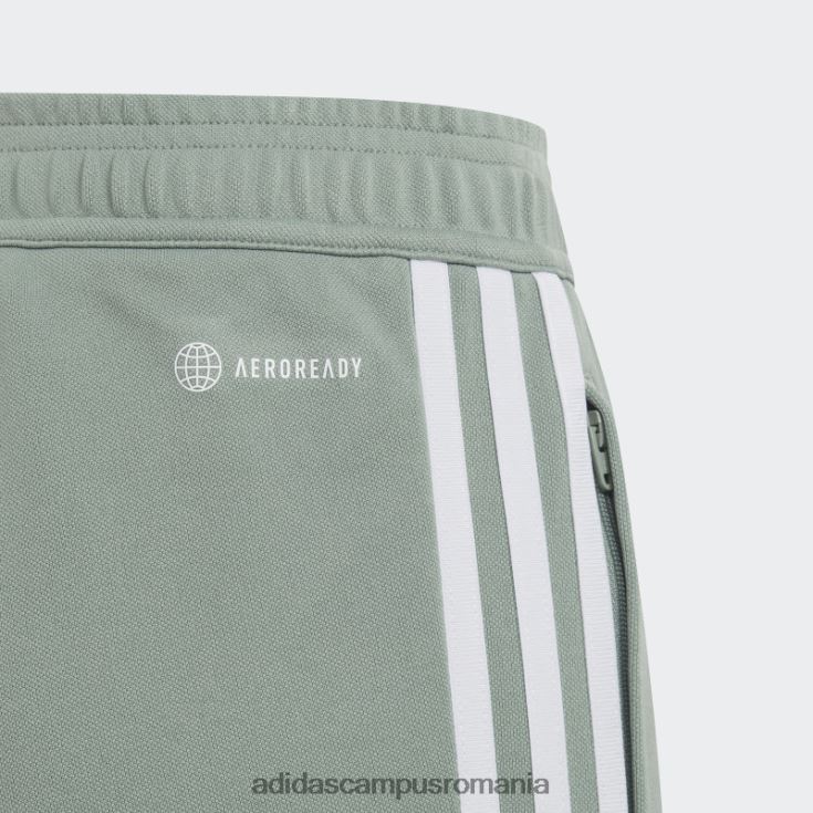 adidas campus romania pantaloni tiro verde argintiu copii verde argintiu/alb J266N211774