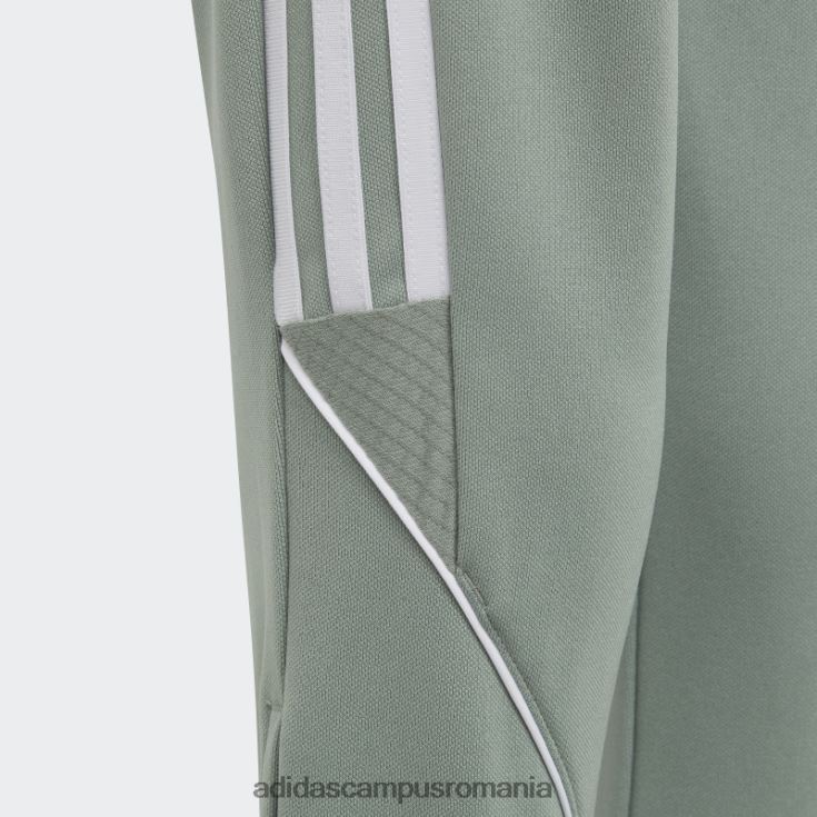 adidas campus romania pantaloni tiro verde argintiu copii verde argintiu/alb J266N211774