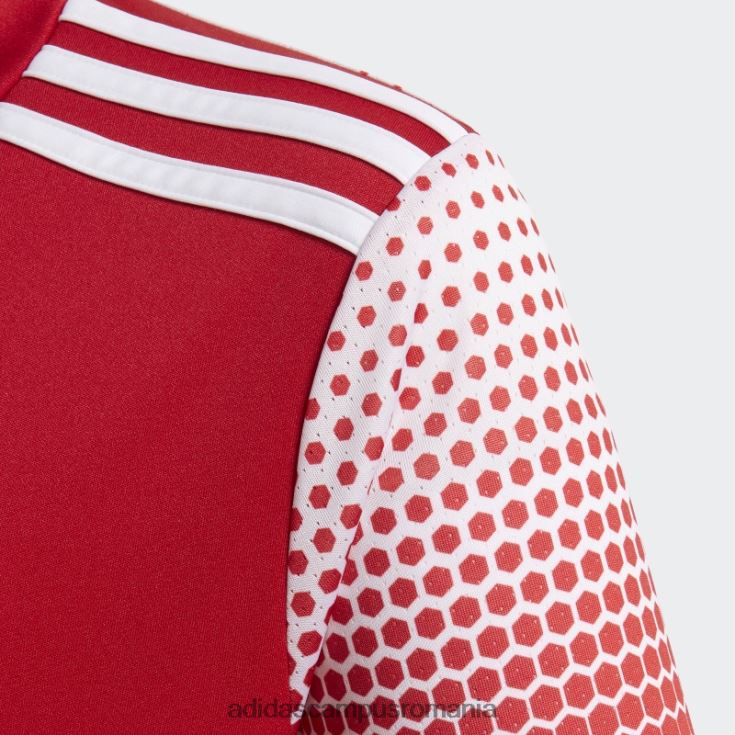 adidas campus romania regista 20 tricou roșu copii rosu alb J266N218932