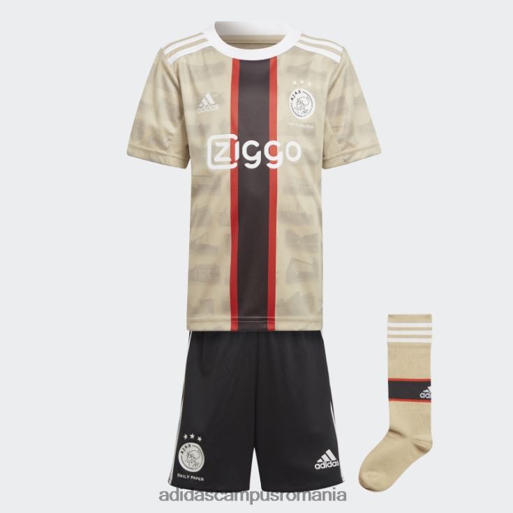 adidas campus romania savanna ajax amsterdam x daily paper 22/23 treilea mini kit adidas copii savana/alb J266N218657