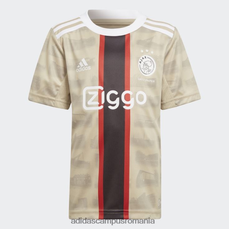 adidas campus romania savanna ajax amsterdam x daily paper 22/23 treilea mini kit adidas copii savana/alb J266N218657