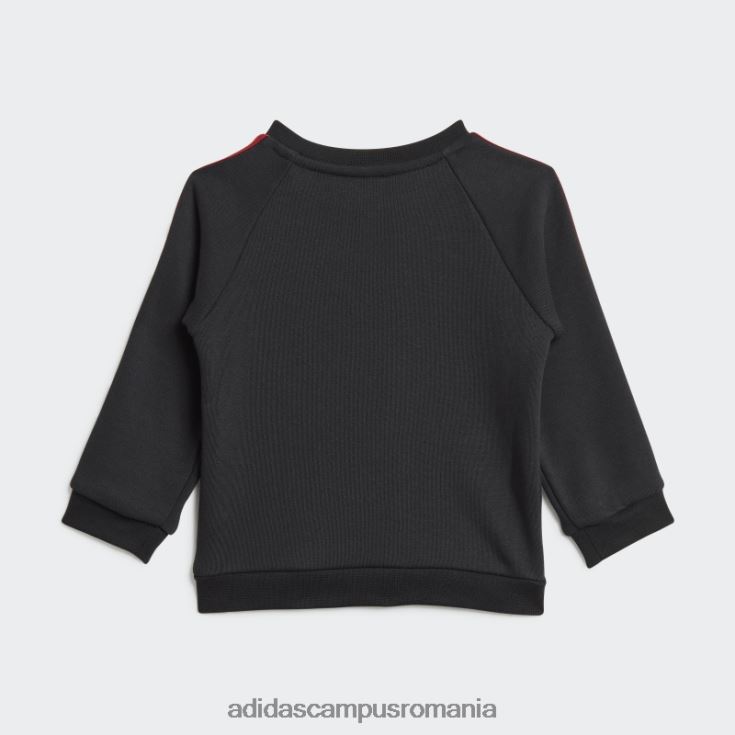 adidas campus romania set de jogging pentru bebelusi cu 3 dungi manchester united negru adidas copii negru J266N219068