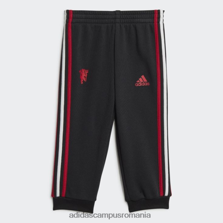 adidas campus romania set de jogging pentru bebelusi cu 3 dungi manchester united negru adidas copii negru J266N219068