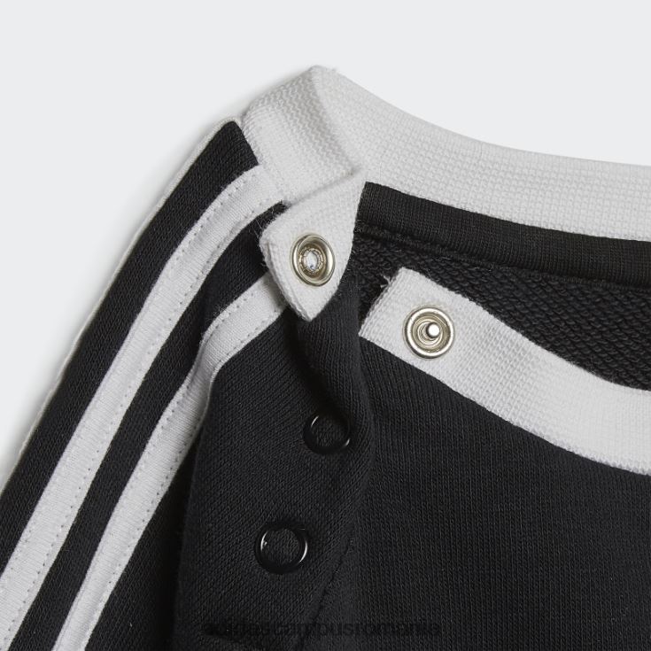 adidas campus romania set juventus baby jogger negru copii alb negru J266N218787