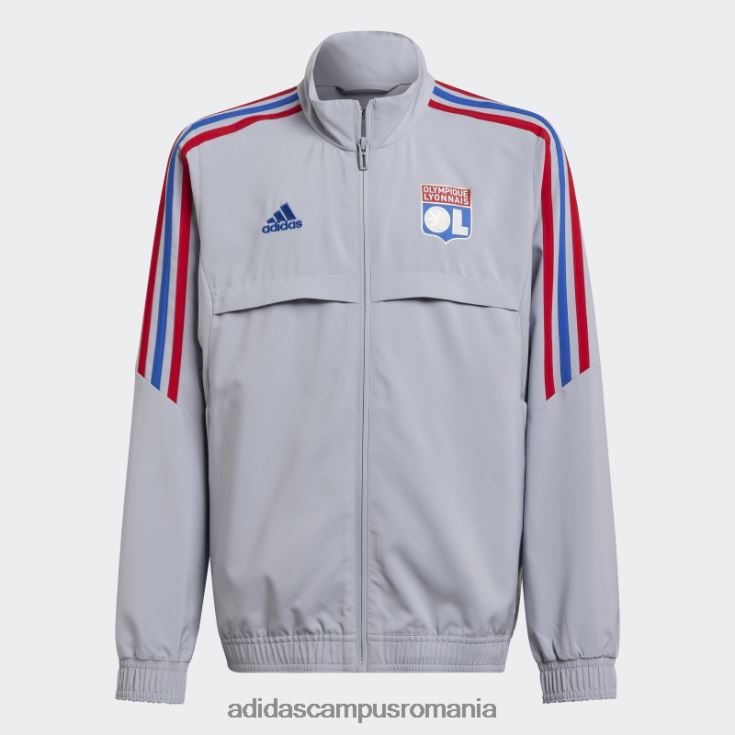 adidas campus romania silver olympique lyonnais tiro 21 antrenament prezentare top adidas copii argint J266N218741