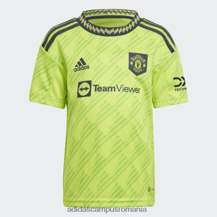 adidas campus romania slime manchester united 22/23 treilea mini kit copii slime J266N218299