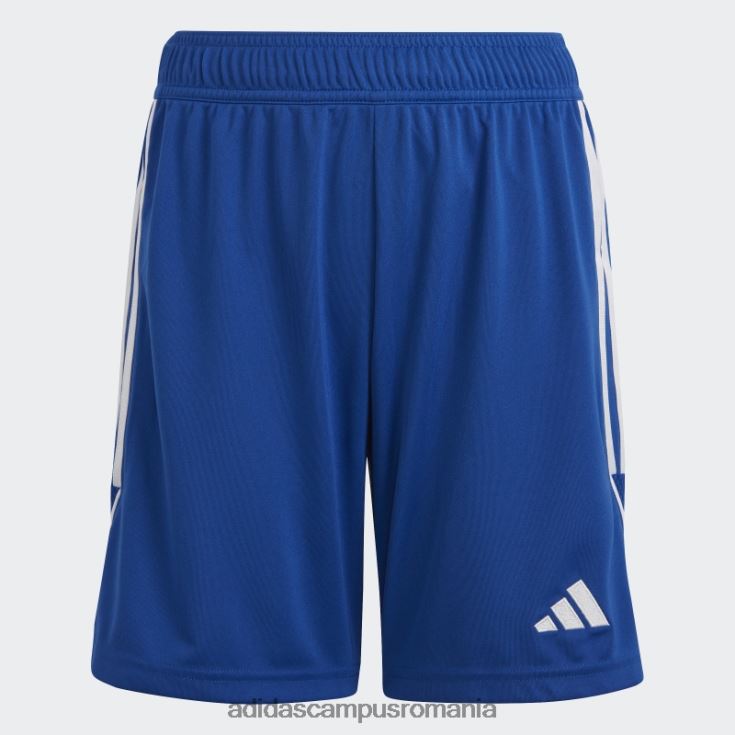 adidas campus romania tiro 23 league pantaloni scurți alb fierbinți copii albastru regal/alb J266N211831