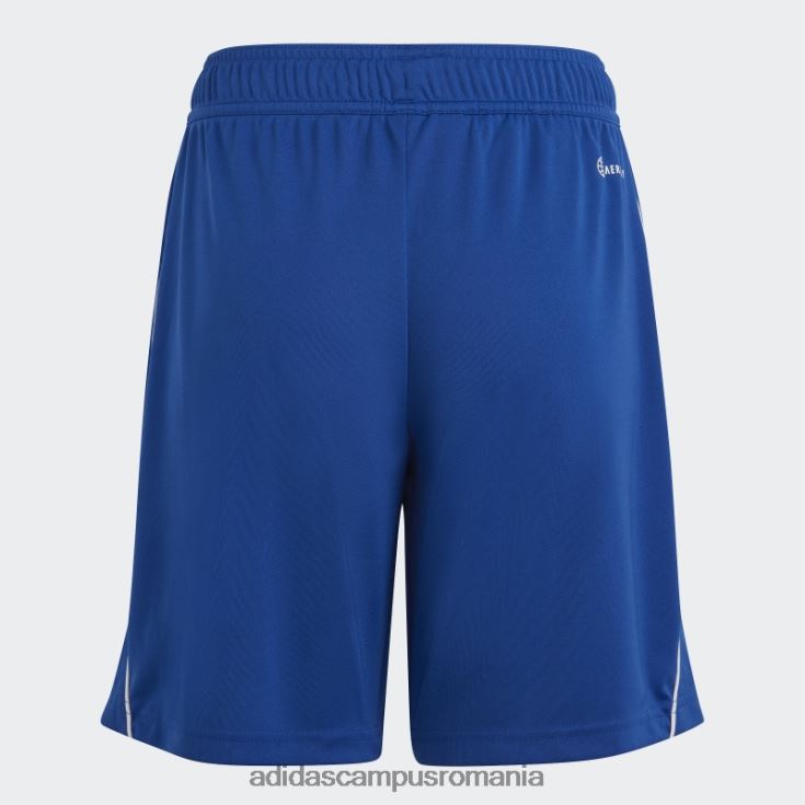 adidas campus romania tiro 23 league pantaloni scurți alb fierbinți copii albastru regal/alb J266N211831
