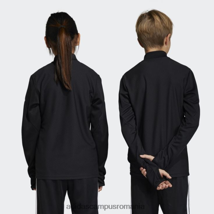 adidas campus romania tiro 23 league top cald negru copii negru J266N218493