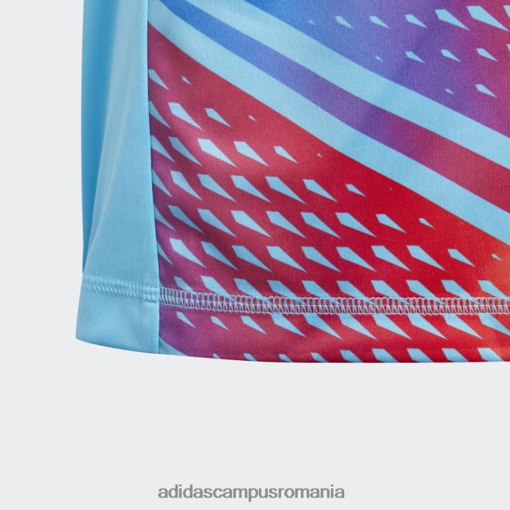 adidas campus romania tiro 23 tricou grafic sky rush copii papură a cerului J266N211762