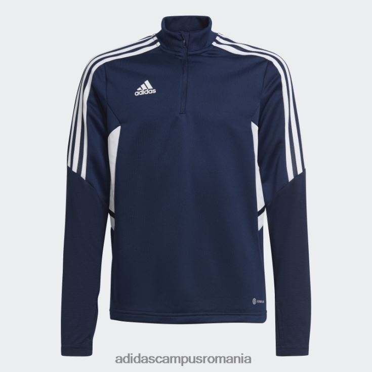 adidas campus romania top de antrenament condivo 22 bleumarin copii bleumarin/alb J266N218559