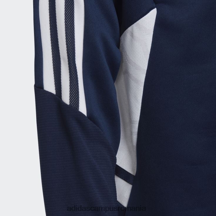 adidas campus romania top de antrenament condivo 22 bleumarin copii bleumarin/alb J266N218559