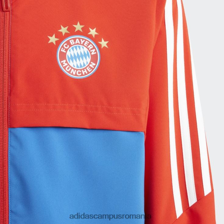 adidas campus romania top de prezentare fc bayern condivo 22 roșu copii roșu/regal J266N218707