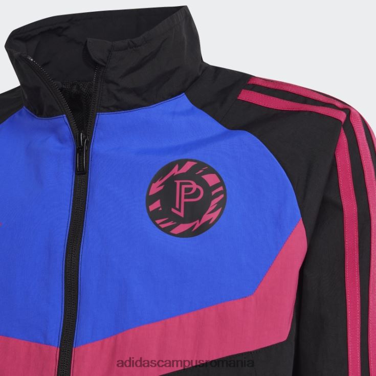 adidas campus romania top pogba țesut albastru copii albastru/negru J266N218608