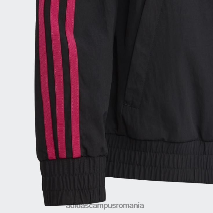 adidas campus romania top pogba țesut albastru copii albastru/negru J266N218608