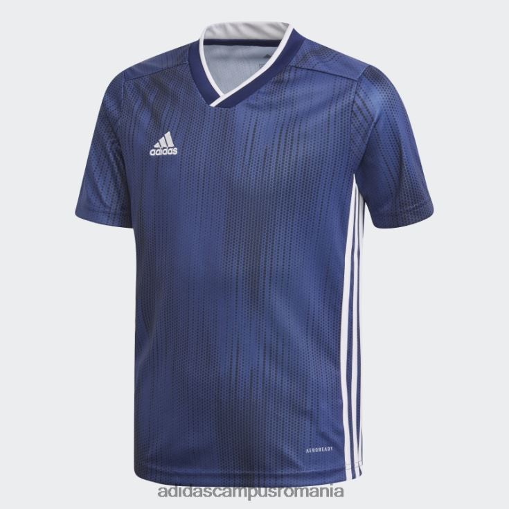 adidas campus romania tricou Tiro 19 albastru închis copii albastru închis/alb J266N212017