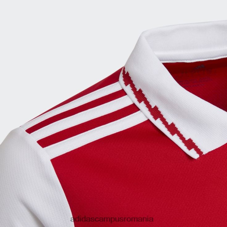 adidas campus romania tricou acasă cu mânecă lungă arsenal stacojiu 22/23 copii stacojiu/alb J266N219054
