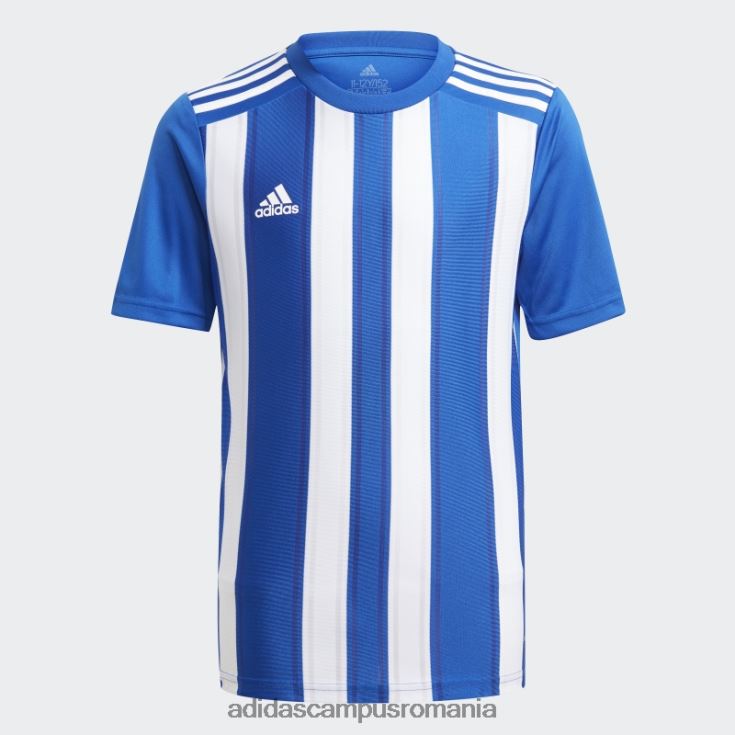 adidas campus romania tricou adidas cu dungi albastru regal 21 copii albastru regal/alb J266N23807