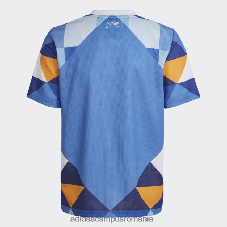 adidas campus romania tricou al patrulea juventus multicolor 22/23 adidas copii multicolor/negru J266N23405