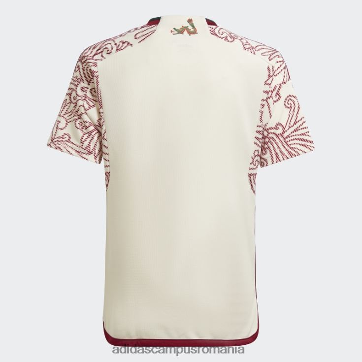 adidas campus romania tricou alb Mexic 22 deplasare copii alb J266N218652