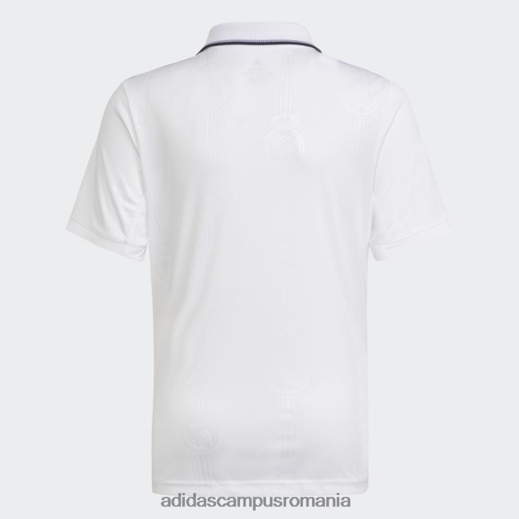 adidas campus romania tricou alb de acasă real madrid 22/23 copii alb J266N211927