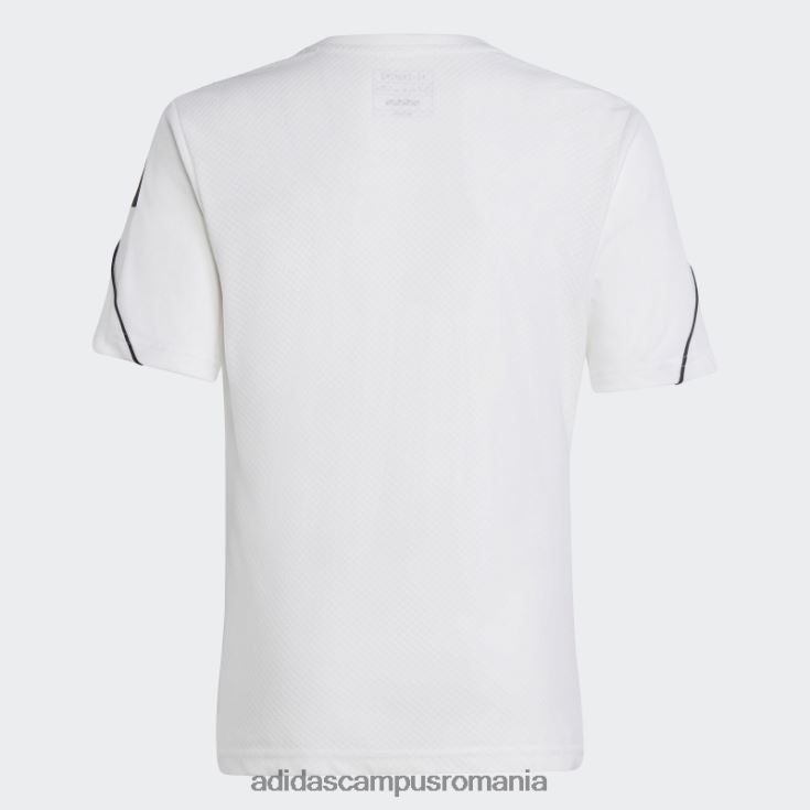 adidas campus romania tricou alb de liga tiro 23 copii alb negru J266N218689