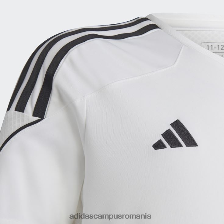 adidas campus romania tricou alb de liga tiro 23 copii alb negru J266N218689